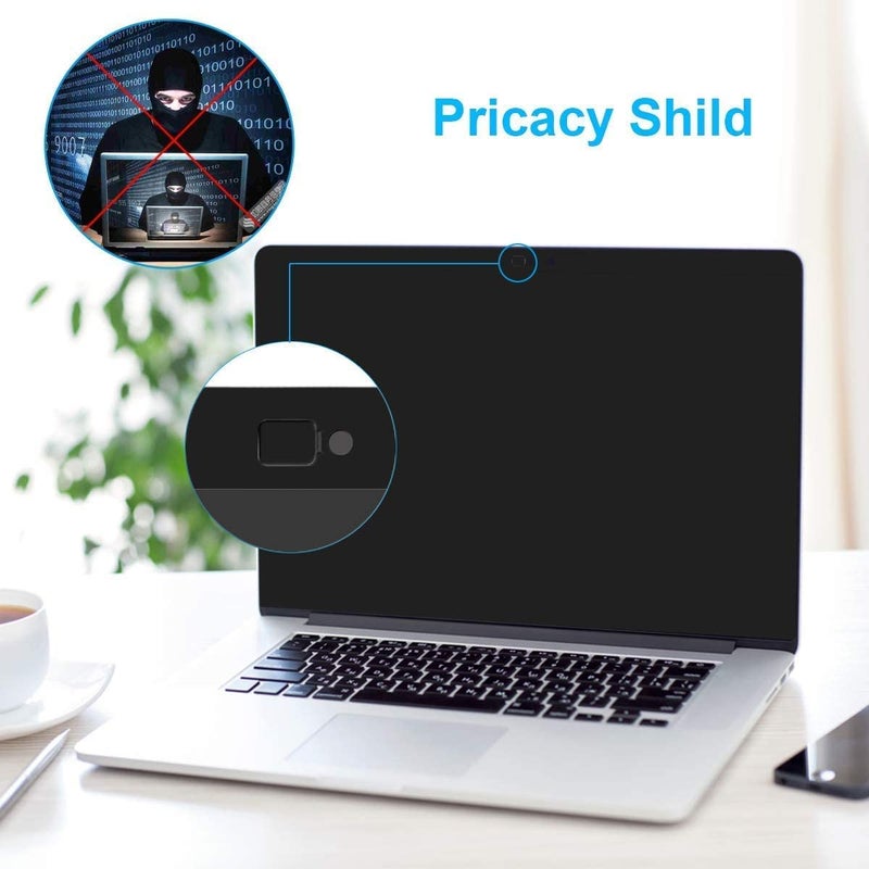 PYS Privacy Screen for MacBook Pro 13.3 Inch Laptop (2016-2022 M1/M2) â€“ Magnetic Anti-Spy Security Filter with Webcam Cover Slider, Easy On/Off & Touch Bar Compatibility for MacBook Pro 13 inch Laptops - Image 2
